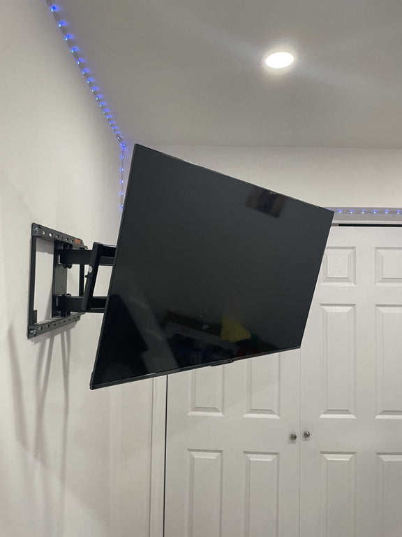 Indoor TV mounting