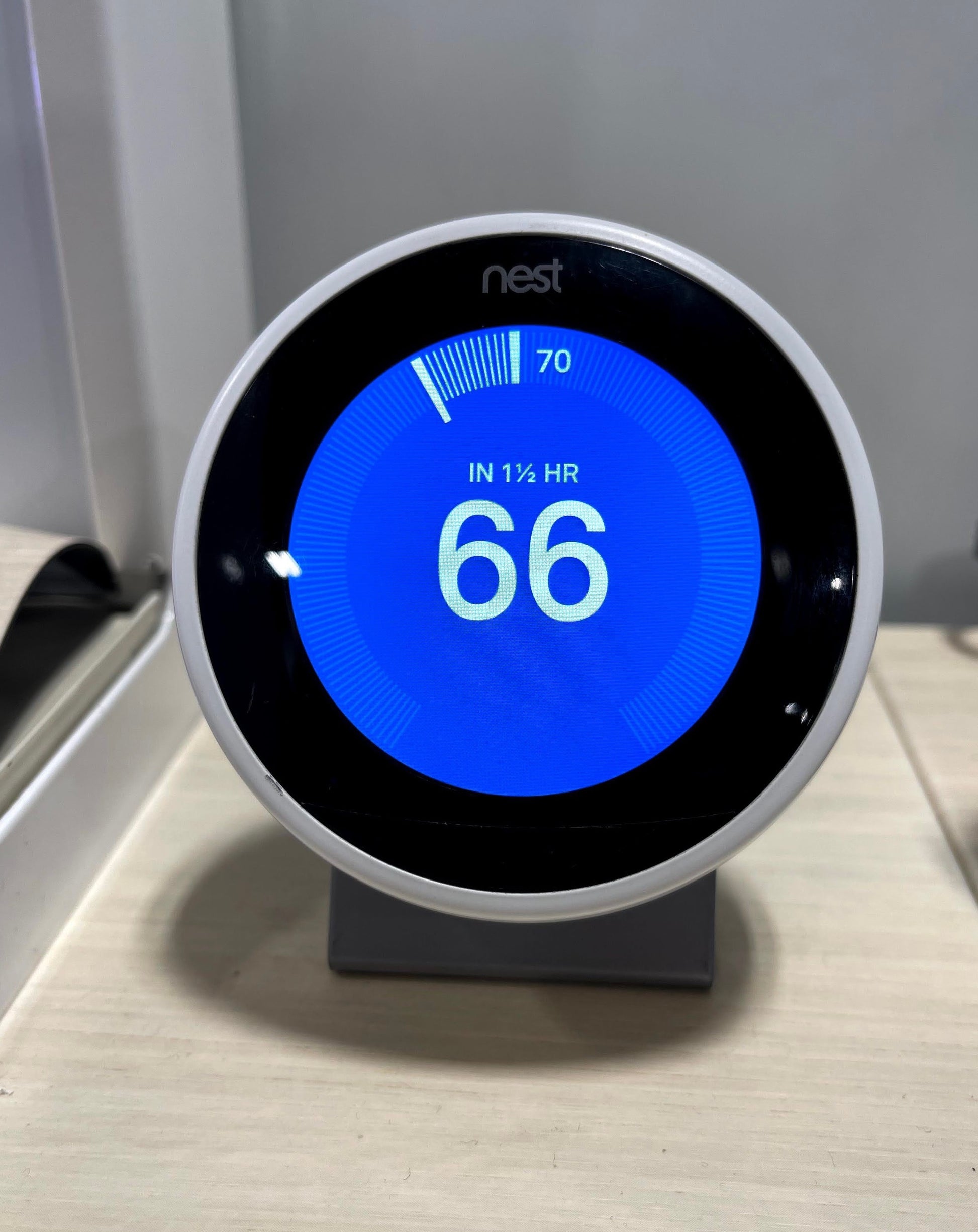 Google Nest smart thermostat